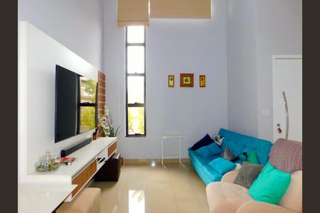 Sala de casa de condomínio para alugar com 4 quartos, 210m² em Parque Bom Retiro, Paulínia