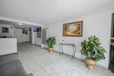 Studio para alugar com 35m², 1 quarto e sem vaga Studio para alugar com 35m², 1 quarto e sem vagaHall de entrada