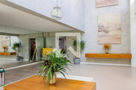 Apartamento à venda com 58m², 1 quarto e 1 vagaHall