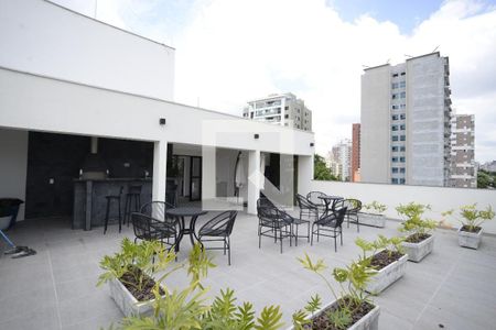 Studio para alugar com 26m², 1 quarto e sem vagaChurrasqueira