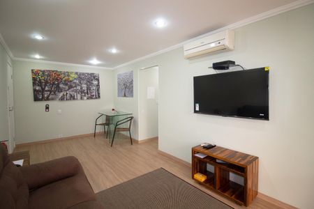 Apartamento para alugar com 48m², 1 quarto e 1 vaga Apartamento para alugar com 48m², 1 quarto e 1 vagaSala