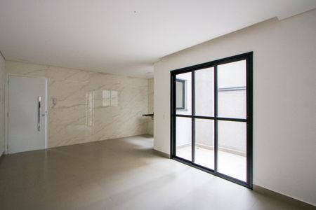 Sala de apartamento à venda com 3 quartos, 70m² em Campestre, Santo André