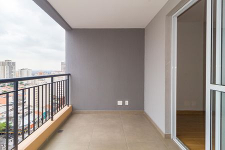 Varanda de apartamento à venda com 1 quarto, 26m² em Belenzinho, São Paulo