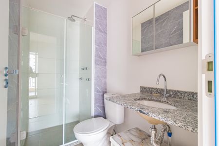 Banheiro de apartamento à venda com 1 quarto, 26m² em Belenzinho, São Paulo