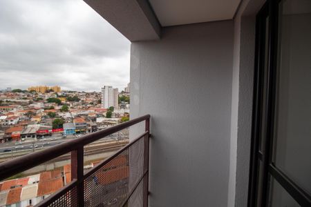 Varanda da Sala de apartamento à venda com 2 quartos, 34m² em Vila Sonia, São Paulo