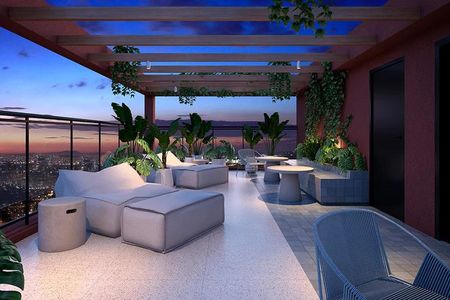 Apartamento à venda com 34m², 2 quartos e sem vagaÁrea gourmet