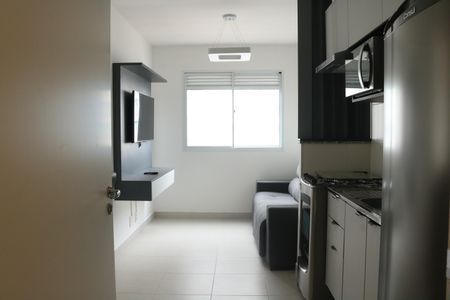 Sala de apartamento para alugar com 1 quarto, 26m² em Barra Funda, São Paulo