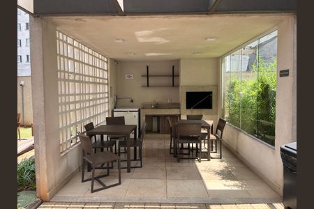 Apartamento à venda com 26m², 1 quarto e sem vaga Apartamento à venda com 26m², 1 quarto e sem vagaÁrea comum - Churrasqueira