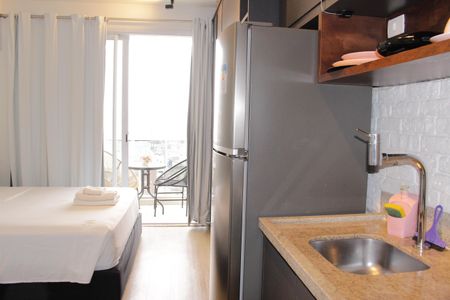 Studio de kitnet/studio para alugar com 1 quarto, 22m² em Centro Histórico de São Paulo, São Paulo