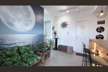 Sala de apartamento para alugar com 1 quarto, 34m² em Parque Industrial, Campinas