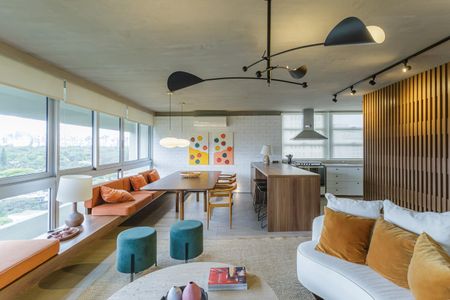 Sala de apartamento à venda com 3 quartos, 163m² em Itaim Bibi, São Paulo