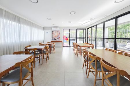 Apartamento para alugar com 58m², 2 quartos e 1 vagaÁrea comum - Salão de festas