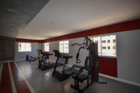 Apartamento para alugar com 43m², 2 quartos e sem vaga Apartamento para alugar com 43m², 2 quartos e sem vagaÁrea comum - Academia