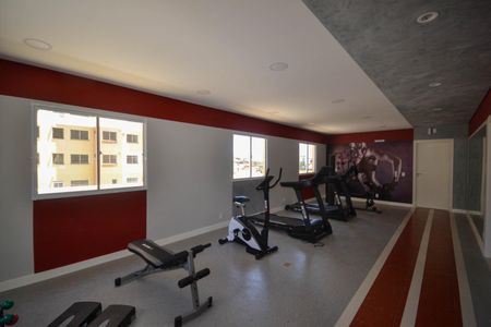 Apartamento para alugar com 43m², 2 quartos e sem vaga Apartamento para alugar com 43m², 2 quartos e sem vagaÁrea comum - Academia