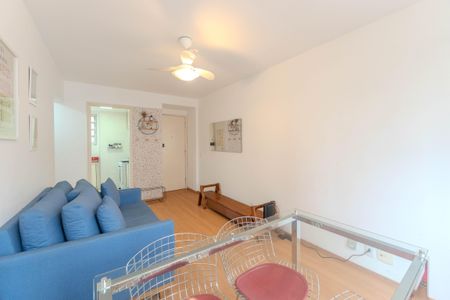 Sala de apartamento para alugar com 1 quarto, 43m² em Consolação, São Paulo