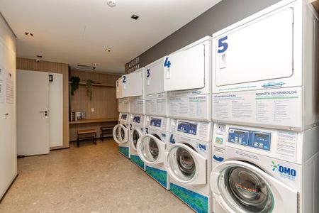 Studio para alugar com 26m², 1 quarto e sem vagaLavanderia