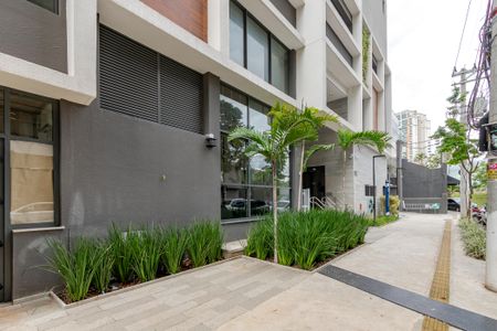 Studio para alugar com 26m², 1 quarto e sem vagaFachada