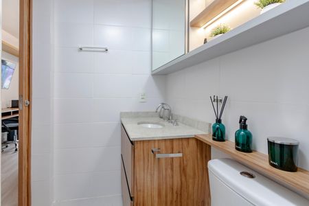 Studio para alugar com 26m², 1 quarto e sem vagaBanheiro