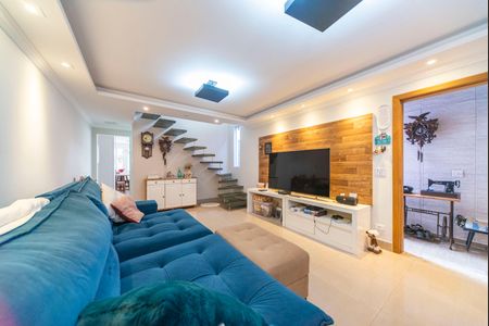 Sala de casa à venda com 3 quartos, 172m² em Jardim Jamaica, Santo André