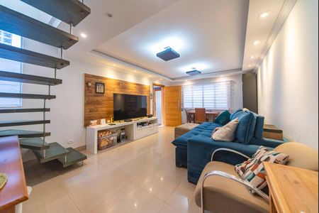 Sala de casa à venda com 3 quartos, 172m² em Jardim Jamaica, Santo André
