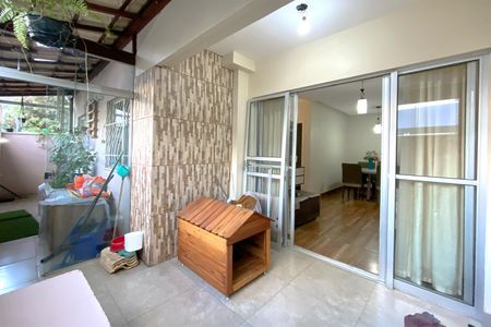 Varanda da Sala de apartamento à venda com 3 quartos, 86m² em Pompéia, Belo Horizonte