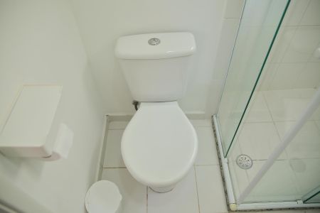 Apartamento à venda com 80m², 3 quartos e 2 vagasBanheiro da Suíte 