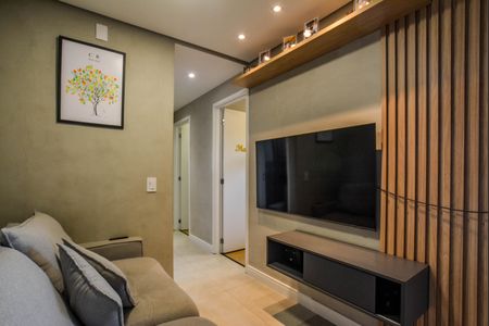 Sala de apartamento à venda com 3 quartos, 73m² em Vila Assunção, Santo André