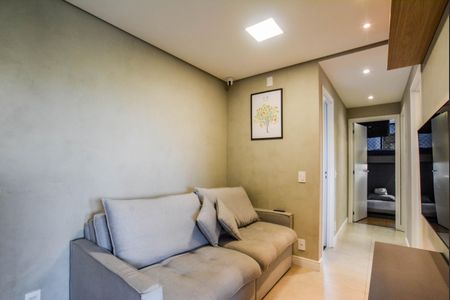 Sala de apartamento à venda com 3 quartos, 73m² em Vila Assunção, Santo André