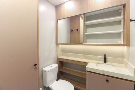 Studio para alugar com 23m², 1 quarto e sem vaga Studio para alugar com 23m², 1 quarto e sem vagaBanheiro