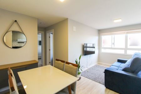 Sala de apartamento para alugar com 2 quartos, 53m² em Fátima, Canoas