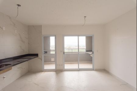 Sala/Cozinha de apartamento à venda com 2 quartos, 64m² em Parque Prado, Campinas