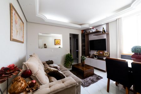 Sala de apartamento para alugar com 2 quartos, 56m² em Vila Bom Retiro, Belo Horizonte