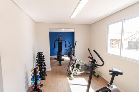 Apartamento à venda com 47m², 2 quartos e 1 vaga Apartamento à venda com 47m², 2 quartos e 1 vagaÁrea comum - Academia