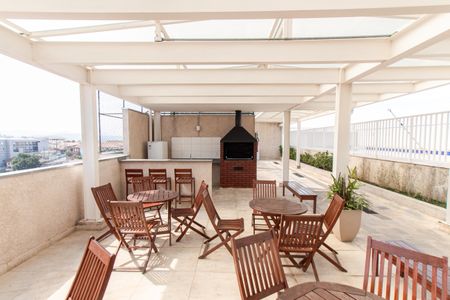 Apartamento à venda com 47m², 2 quartos e 1 vaga Apartamento à venda com 47m², 2 quartos e 1 vagaÁrea comum - Churrasqueira