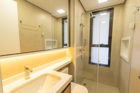 Apartamento à venda com 73m², 2 quartos e 1 vagaBanheiro Social