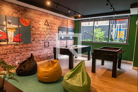 Apartamento à venda com 27m², 1 quarto e sem vagaÁrea comum - Sala de Jogos