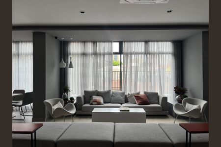 Apartamento para alugar com 32m², 1 quarto e sem vaga Apartamento para alugar com 32m², 1 quarto e sem vagaÁrea comum - Salão de festas