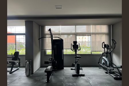 Apartamento para alugar com 32m², 1 quarto e sem vaga Apartamento para alugar com 32m², 1 quarto e sem vagaÁrea comum - Academia