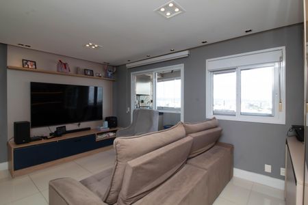 Sala de apartamento à venda com 2 quartos, 71m² em Gopouva, Guarulhos