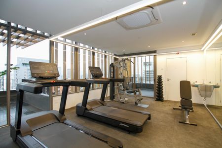 Apartamento à venda com 54m², 1 quarto e 1 vaga Apartamento à venda com 54m², 1 quarto e 1 vagaÁrea Comum - Academia