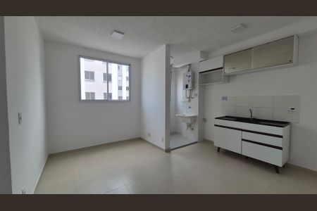 Sala  de apartamento para alugar com 2 quartos, 46m² em Campestre, Santo André