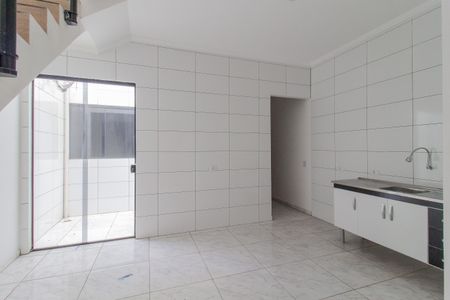 Sala/Cozinha de apartamento para alugar com 2 quartos, 60m² em Parque das Américas, Mauá
