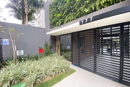 Studio para alugar com 29m², 1 quarto e sem vaga Studio para alugar com 29m², 1 quarto e sem vagaPlaca