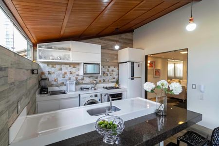 Casa de condomínio à venda com 124m², 3 quartos e 2 vagasCozinha e Área de Serviço