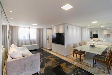 Casa de condomínio à venda com 124m², 3 quartos e 2 vagasSala