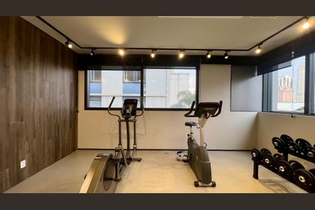 Studio para alugar com 22m², 1 quarto e sem vaga Studio para alugar com 22m², 1 quarto e sem vagaÁrea comum - Academia
