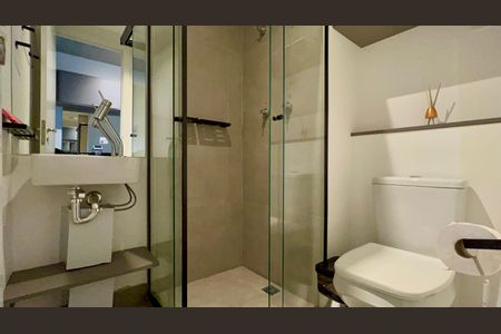 Studio para alugar com 22m², 1 quarto e sem vaga Studio para alugar com 22m², 1 quarto e sem vagaBanheiro