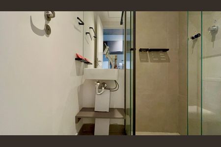 Studio para alugar com 22m², 1 quarto e sem vaga Studio para alugar com 22m², 1 quarto e sem vagaBanheiro