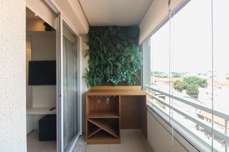 Varanda de apartamento para alugar com 1 quarto, 43m² em Tatuapé, São Paulo