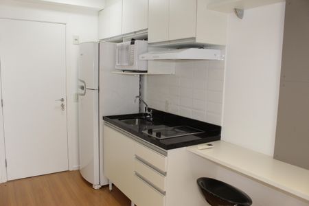 Studio à venda com 25m², 1 quarto e sem vagaCozinha